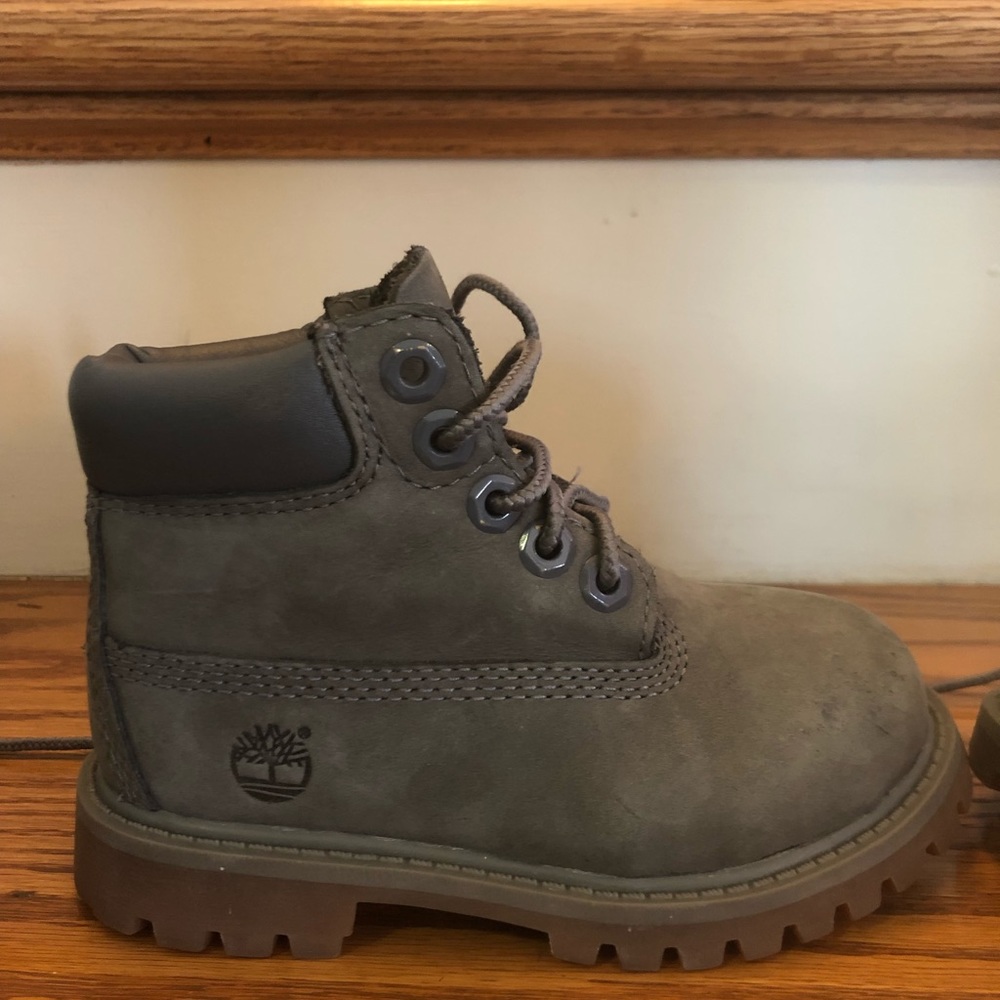 Boys toddler Timberland waterproof worn twice 7c